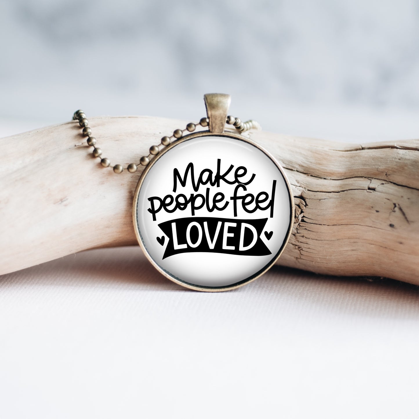 Make People Feel Loved Necklace