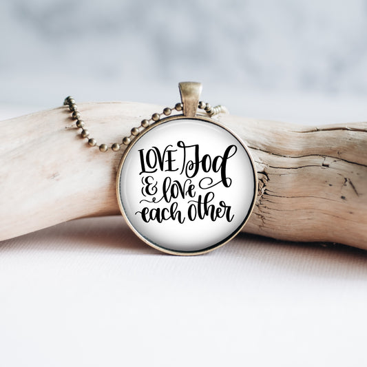 Love God Love Others Necklace
