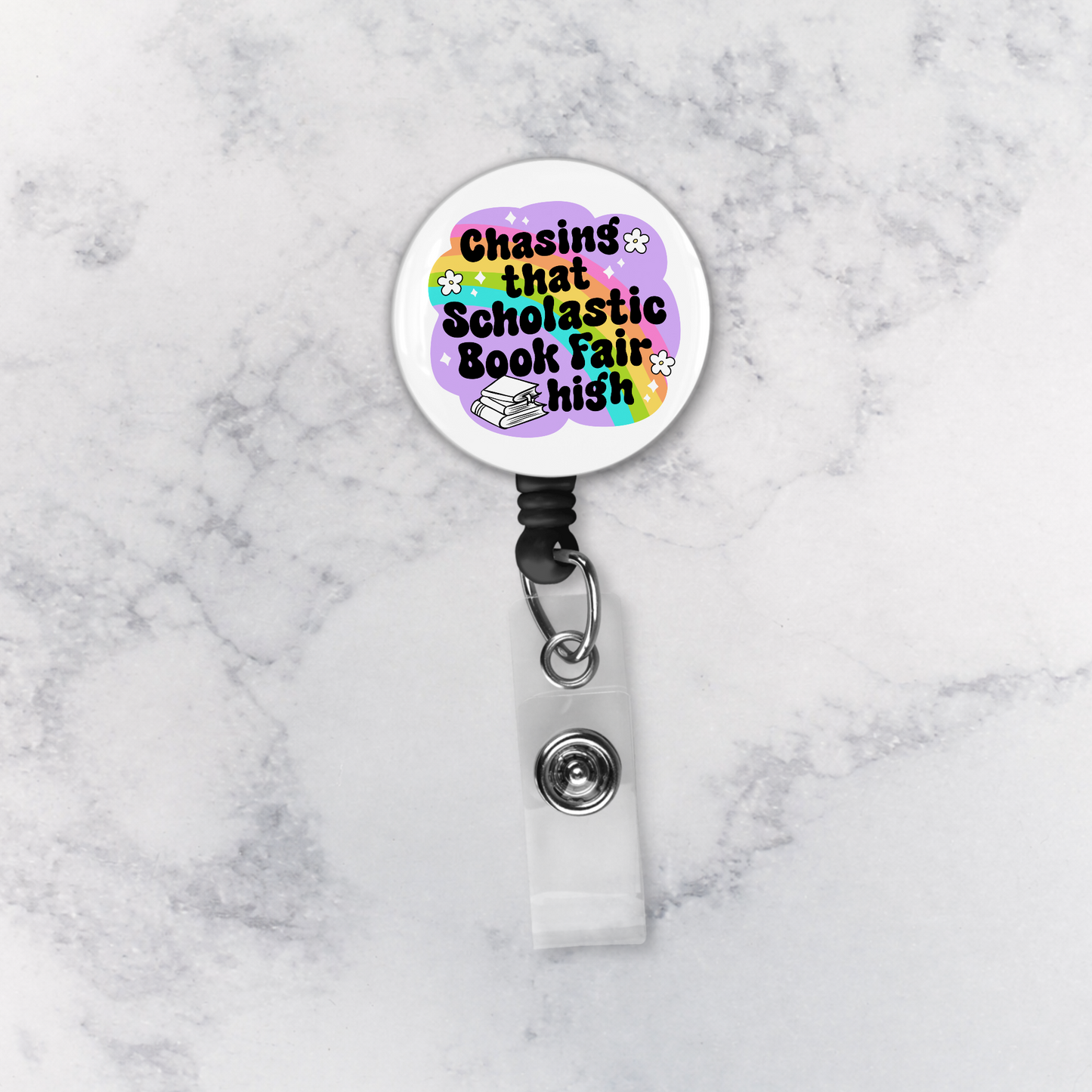Badge Reel | Chasing That Scholastic Book Fair High