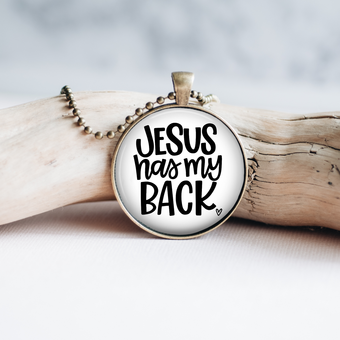 Necklace | Jesus Has My Back