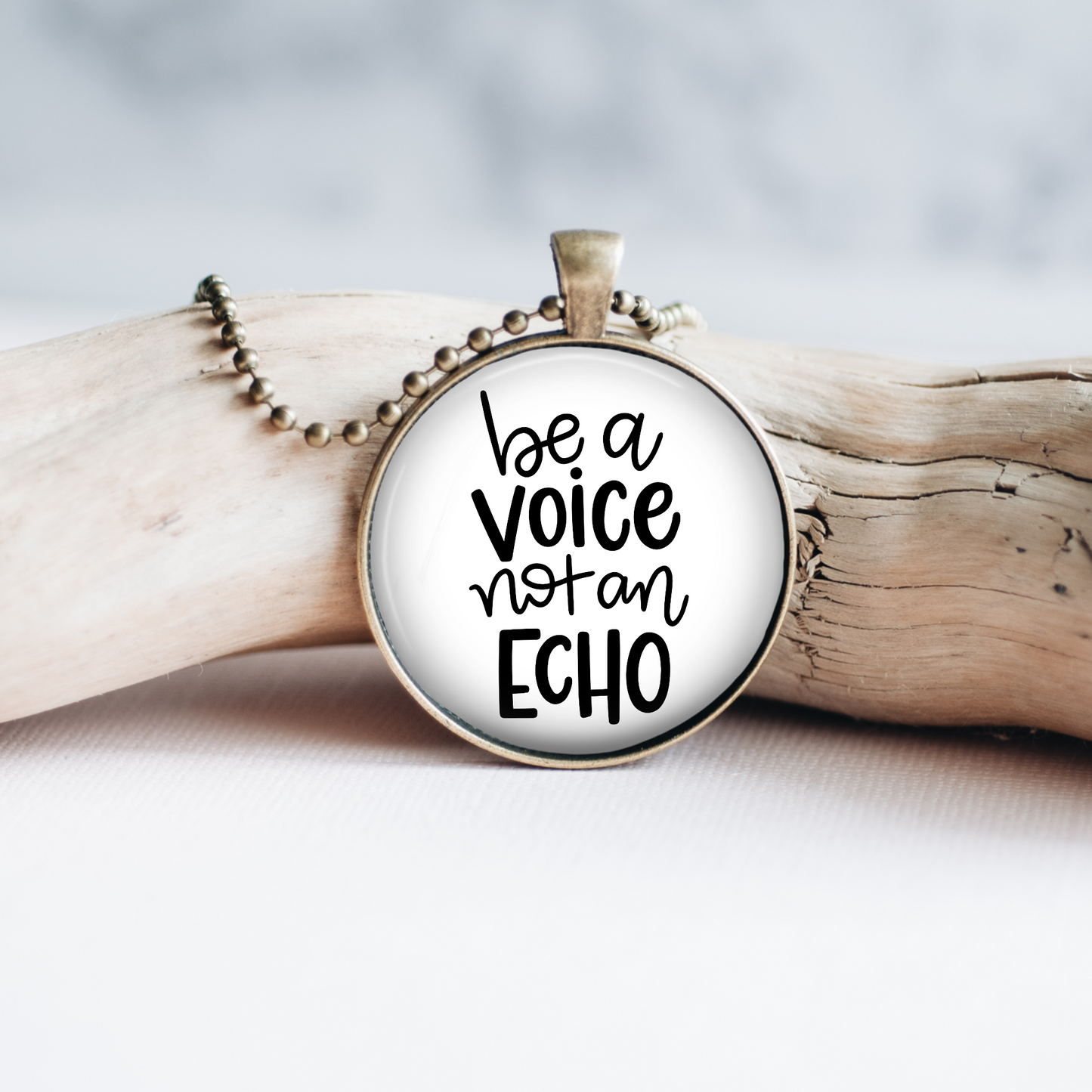 Necklace | Be a Voice Not an Echo