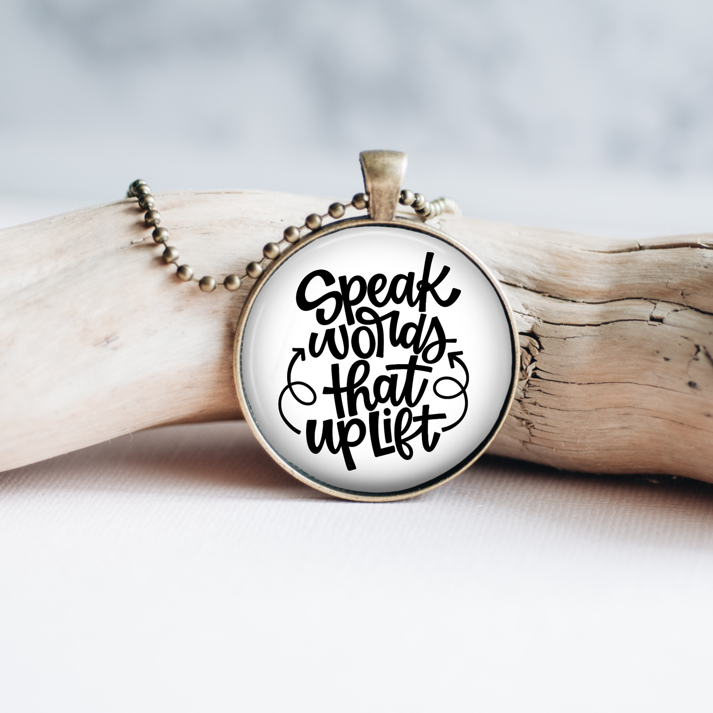Necklace | Speak Words That Uplift