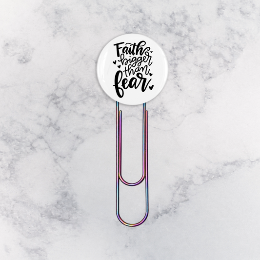 Bookmark | Faith Bigger Than Fear