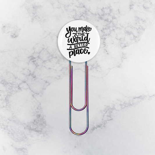 Bookmark | You Make the World a Better Place