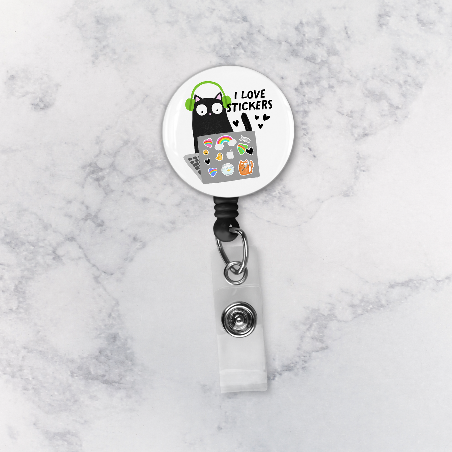 Badge Reel | I Love Stickers