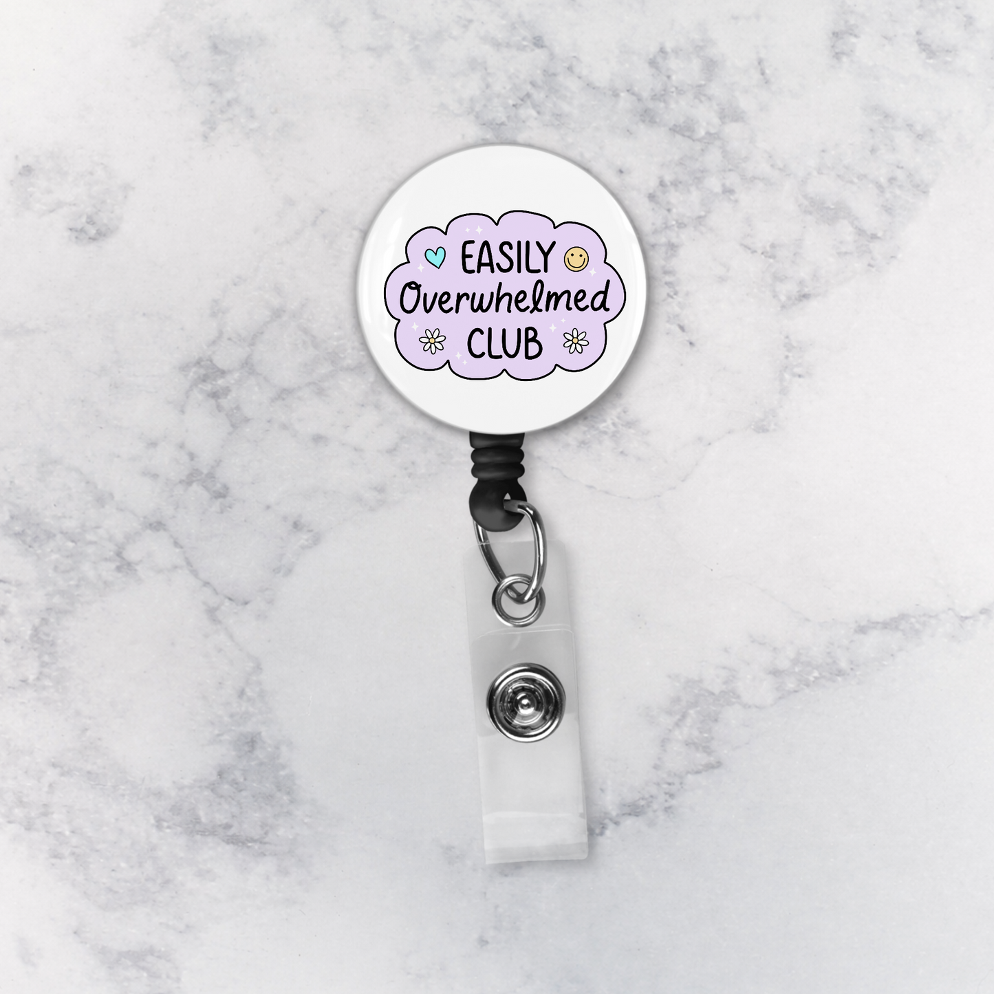Badge Reel | Easily Overwhelmed Club