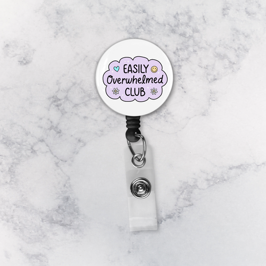 Badge Reel | Easily Overwhelmed Club