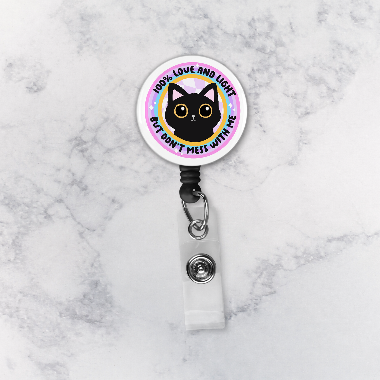Badge Reel | 100% Love and Light but Don't Mess With Me