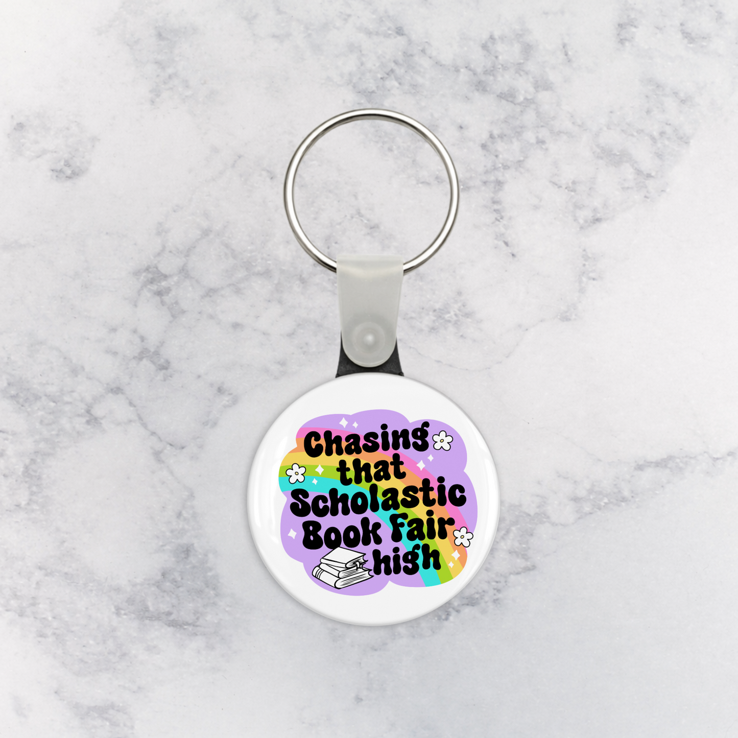 Keychain | Chasing That Scholastic Book Fair High