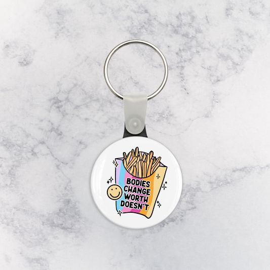 Keychain | Bodies Change Worth Doesn't