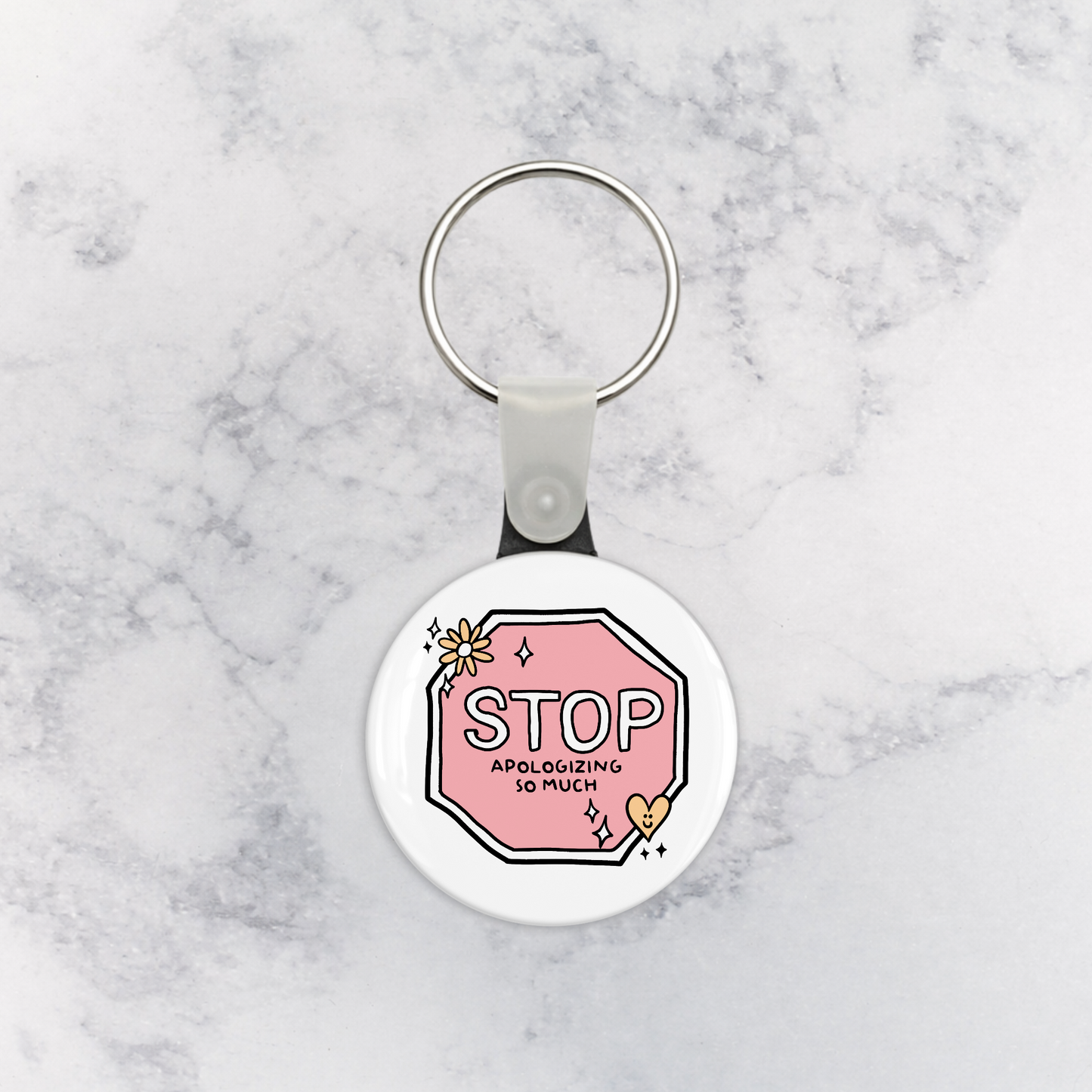 Keychain | Stop Apologizing So Much