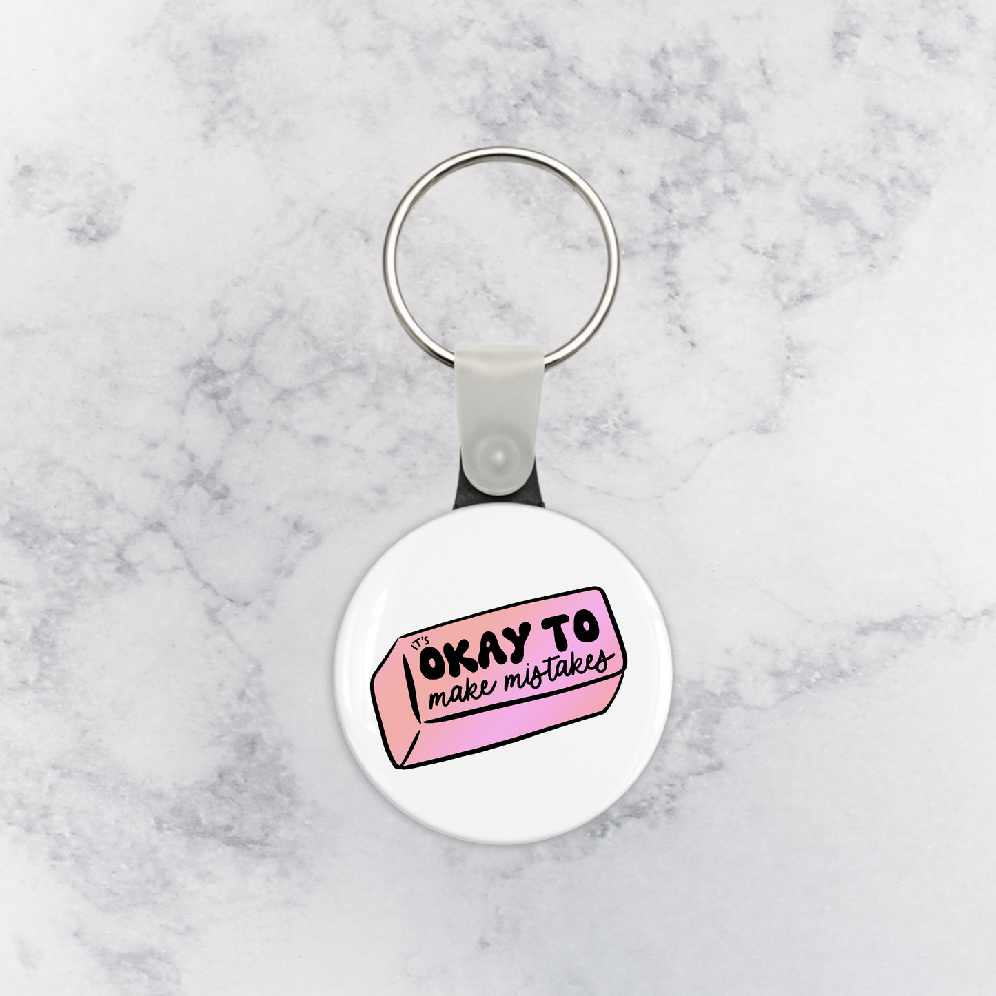 Keychain | It's Ok To Make Mistakes