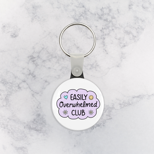 Keychain | Easily Overwhelmed Club
