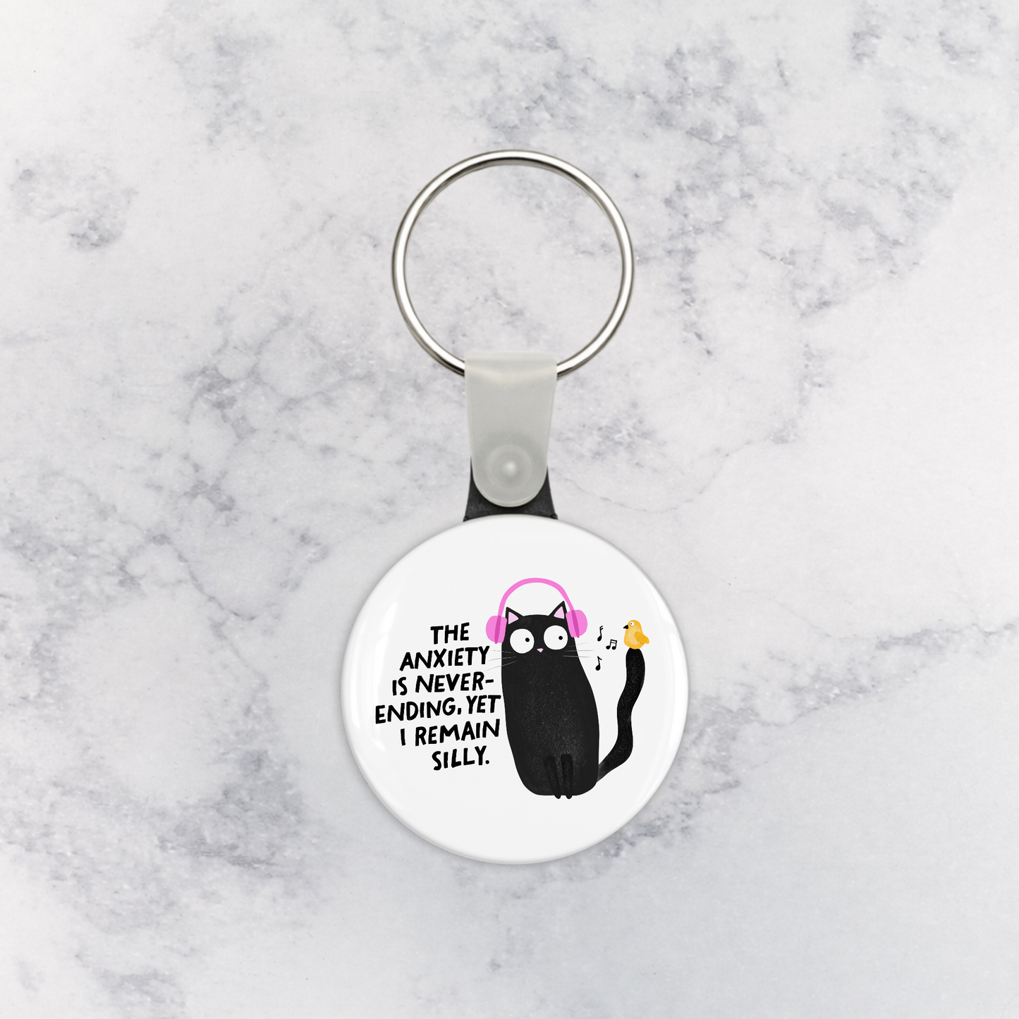 Keychain | The Anxiety is Never Ending, Yet I Remain Silly