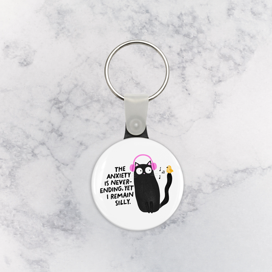 Keychain | The Anxiety is Never Ending, Yet I Remain Silly