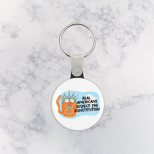Keychain | Real Americans Respect the Constitution