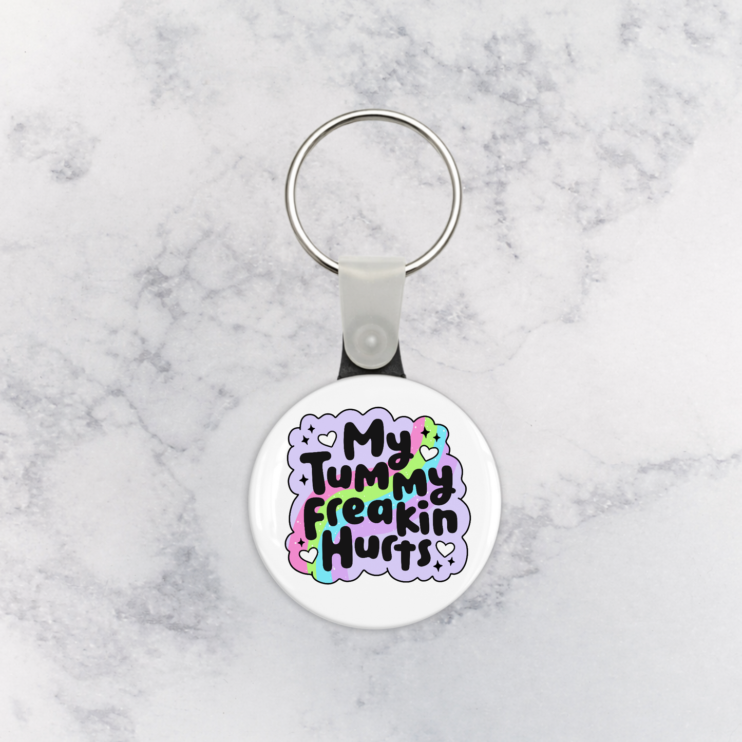 Keychain | My Tummy Freakin Hurts