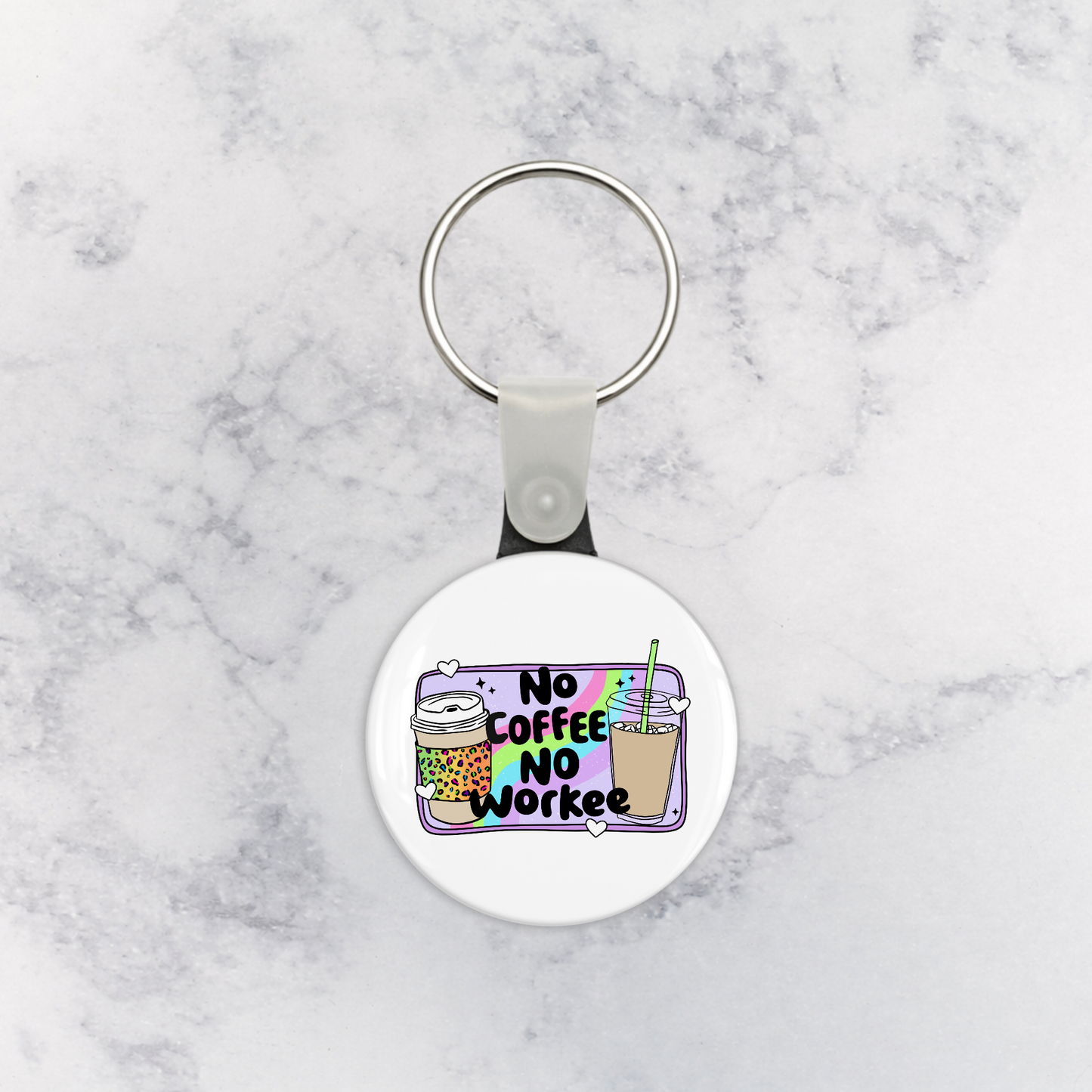 Keychain | No Coffee No Workee