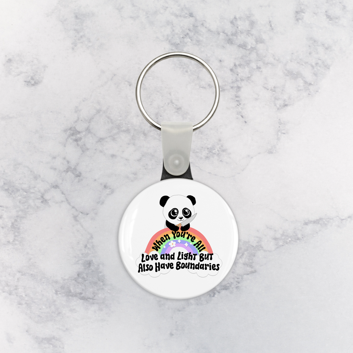 Keychain | When You're All Love and Light but Also Have Boundaries