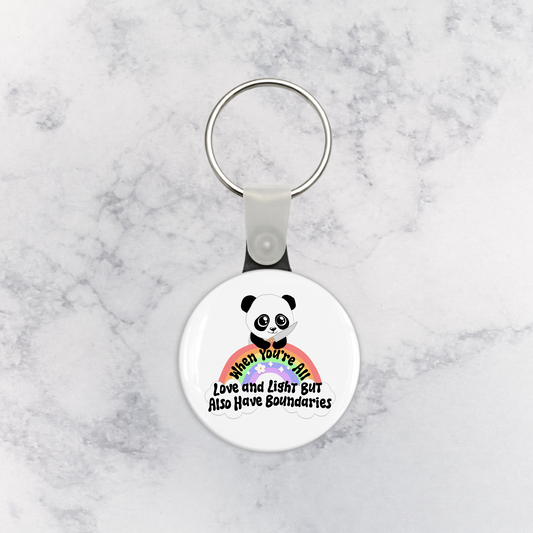 Keychain | When You're All Love and Light but Also Have Boundaries