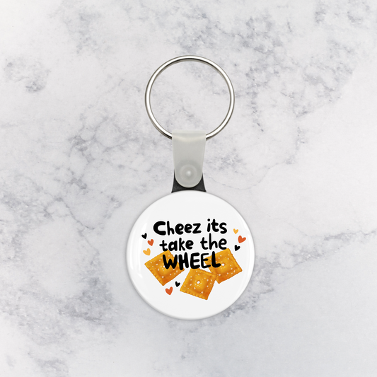 Keychain | Cheez Its Take The Wheel