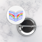 Pinback Button | Born to Read Books Forced to Read E-Mails