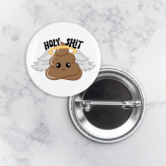 Pinback Button | Holy Shit