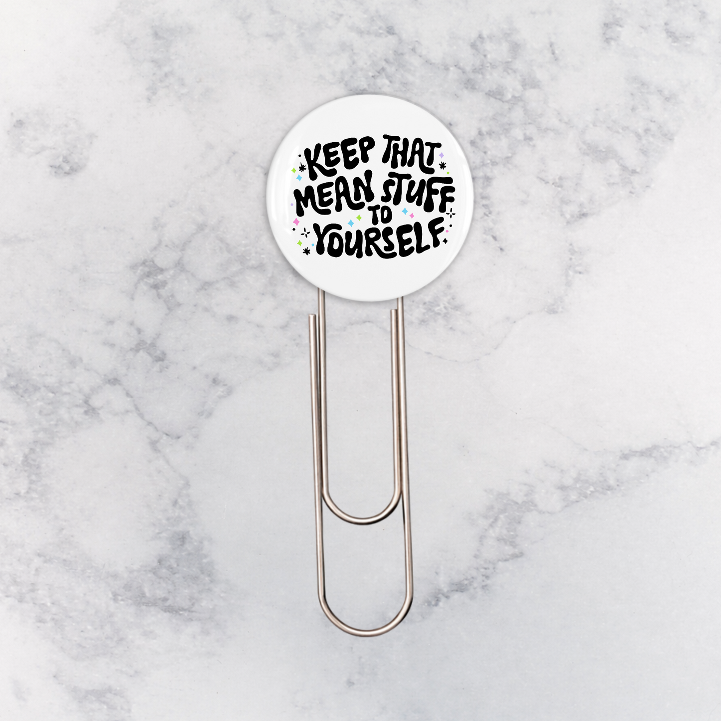 Bookmark | Keep That Mean Stuff to Yourself