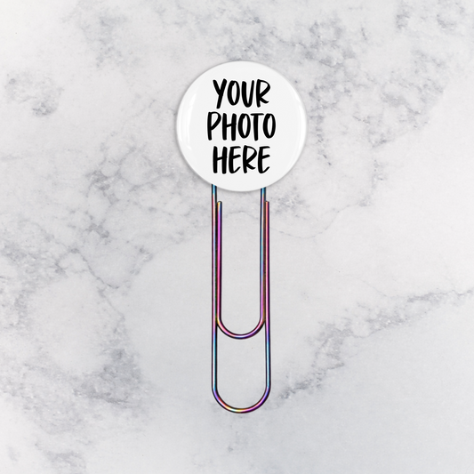 Custom Photo Rainbow Bookmark