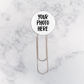 Custom Photo Silver Bookmark